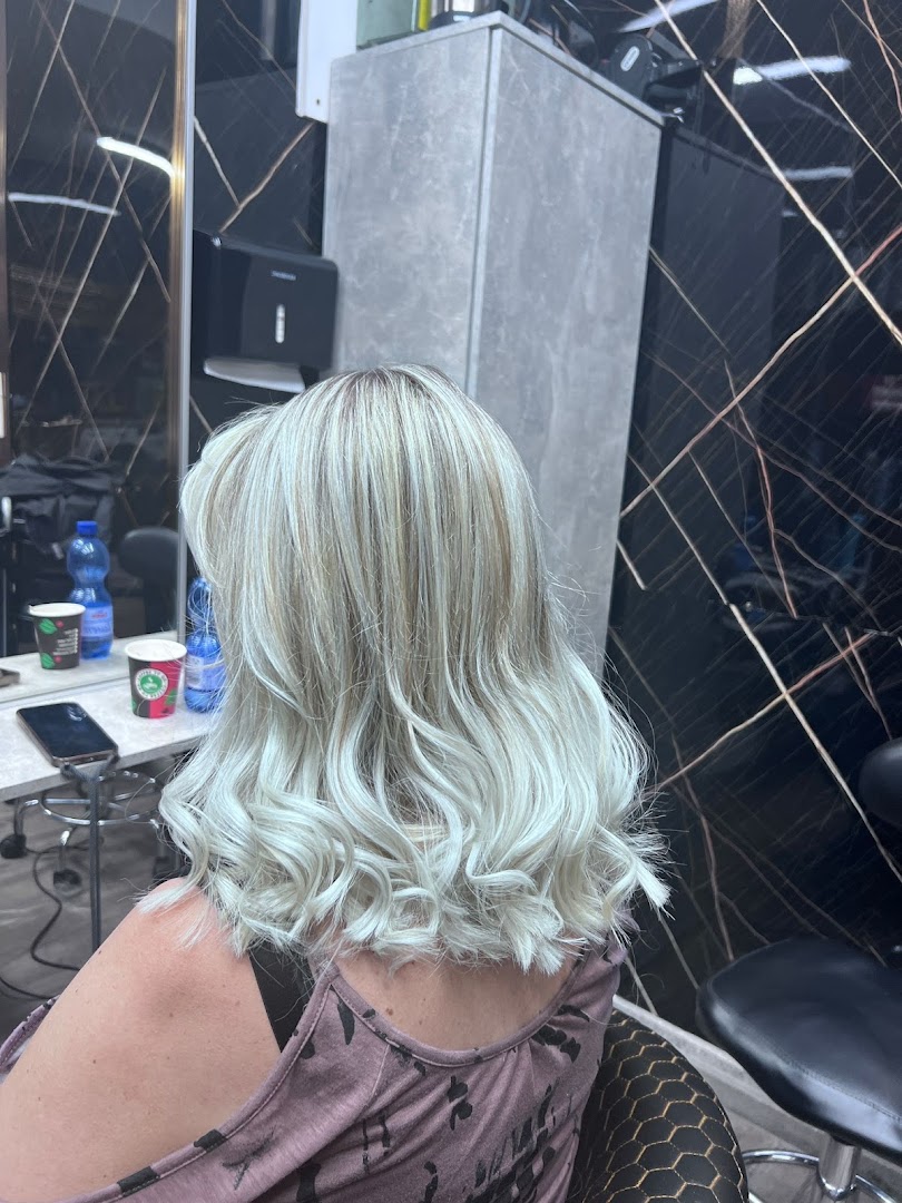 Silber-Bob mit Struktur